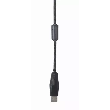 Johdollinen USB-pelihiiri GEMBIRD MUS-UL-02 — molempikätinen, 2400 DPI, 6 painiketta, musta