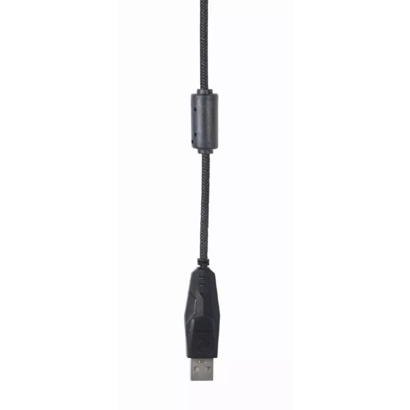 Gembird MUS-UL-02 valaistu USB-hiiri, 6 painiketta, musta