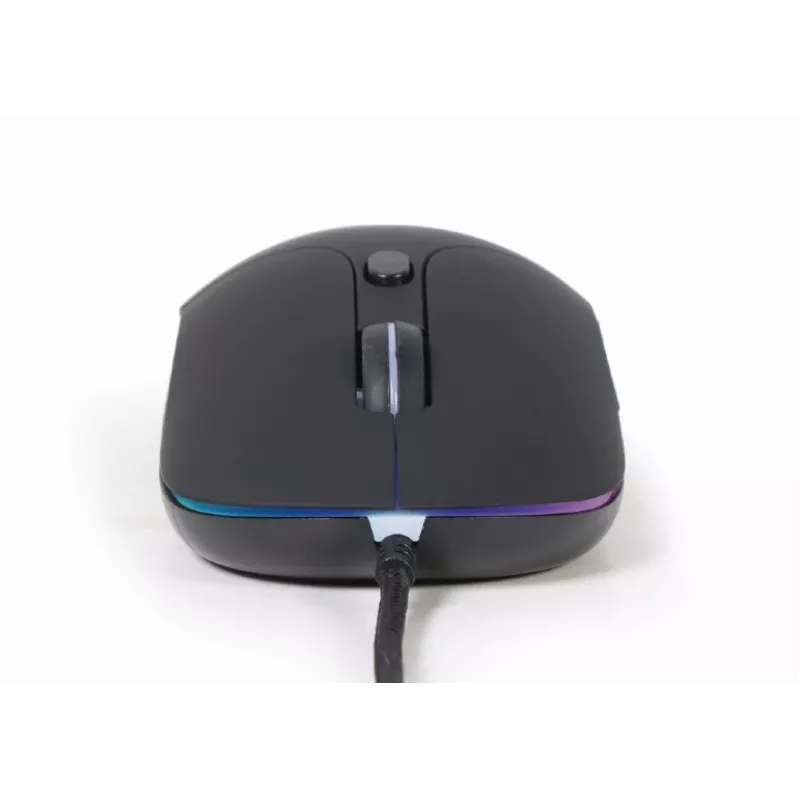 Gembird MUS-UL-02 valaistu USB-hiiri, 6 painiketta, musta