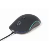 Gembird MUS-UL-02 valaistu USB-hiiri, 6 painiketta, musta