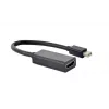 Mini DisplayPort - HDMI -kaapeli Gembird A-MDPM-HDMIF4K-01 0,15 m, 4K, musta