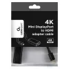 Mini DisplayPort - HDMI -kaapeli Gembird A-MDPM-HDMIF4K-01 0,15 m, 4K, musta