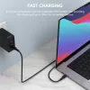 USB-kaapeli AUKEY CB-KCC102 1,8 m USB-C musta 0,48 Gbit/s
