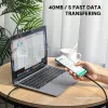 USB-kaapeli AUKEY CB-KCC102 1,8 m USB-C musta 0,48 Gbit/s