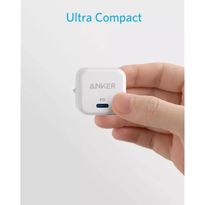 Laturi Anker PowerPort III Universal White AC-pikalataus sisäkäyttöön