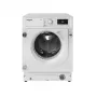Whirlpool FreshCare BI WDWG 861485 EU pesukone-kuivausrumpu kalusteisiin asennettava edestä täytettävä valkoinen