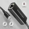 Axagon ADE-ARC USB-C 3.2 Gen 1 - Gigabit Ethernet -sovitin, Realtek 8153