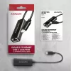 Axagon ADE-ARC USB-C 3.2 Gen 1 - Gigabit Ethernet -sovitin, Realtek 8153