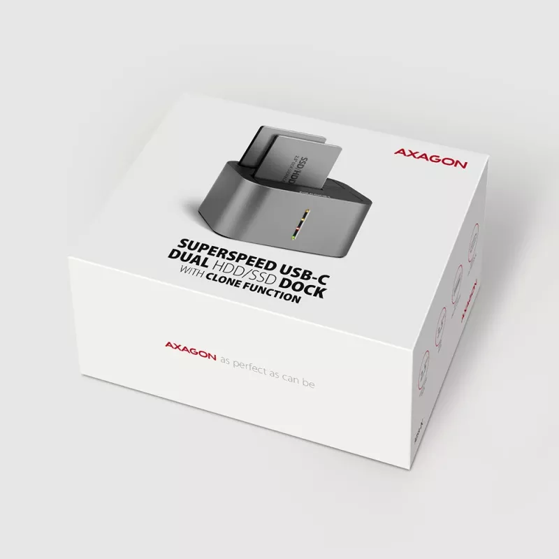 Axagon ADSA-DC SuperSpeed USB DUAL 2,5