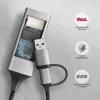 Axagon ADE-TXCA USB-C + USB-A 3.2 Gen 1 - Gigabit Ethernet -sovitin, Asix AX88179
