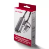 Axagon ADE-TXCA USB-C + USB-A 3.2 Gen 1 - Gigabit Ethernet -sovitin, Asix AX88179
