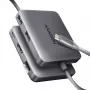 Axagon HMC-5HL USB 5 Gbps -keskitin, 2x USB-A, HDMI 4K/60Hz, RJ-45, PD 100W, 20 cm USB-C-kaapeli