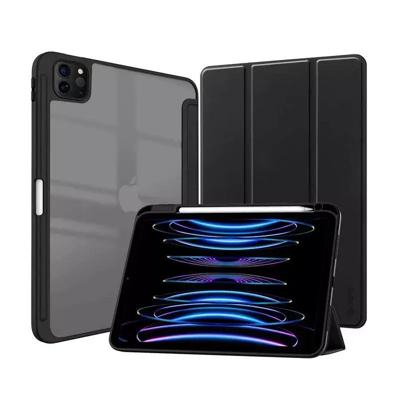 Folio-kotelo Crong CRG-PRF-IPD11-BLK iPad Pro 11 2022 2021