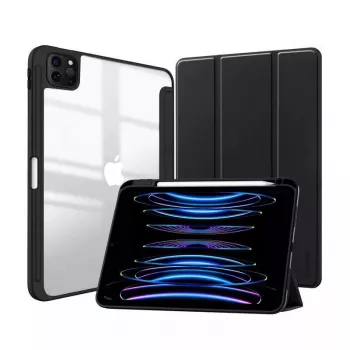 Folio-kotelo Crong CRG-PRF-IPD11-BLK iPad Pro 11 2022 2021