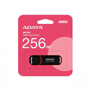 ADATA UV150 USB-muistitikku 256 GB USB Type-A 3.2 Gen 1 (3.1 Gen 1) musta
