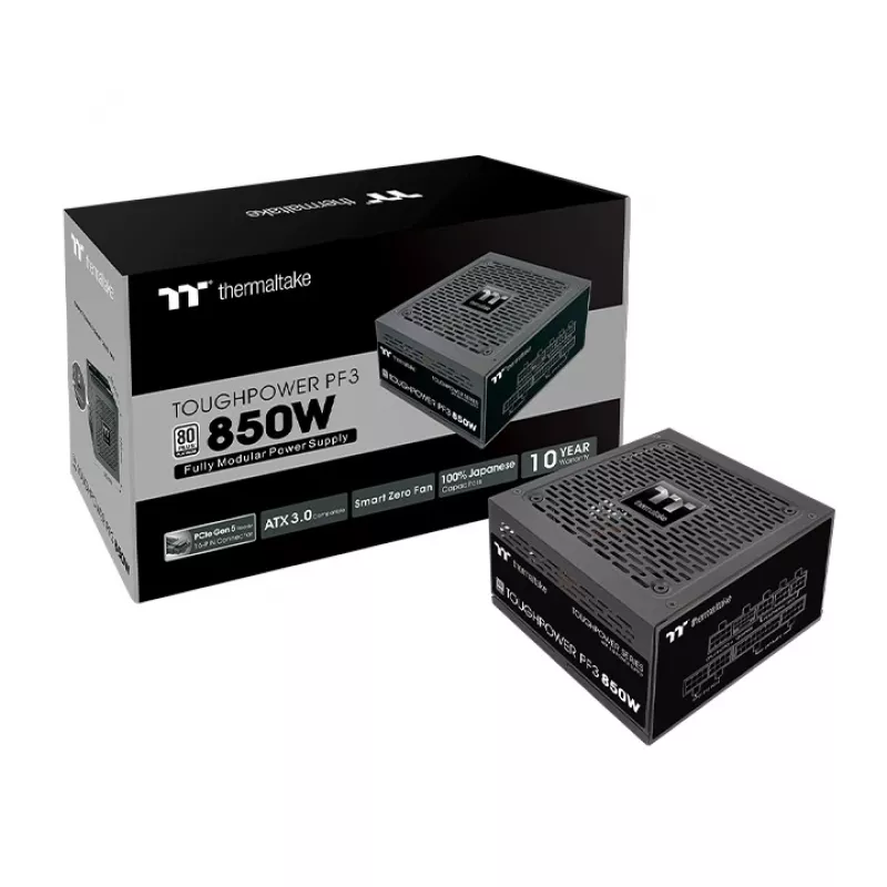 THERMALTAKE virtalähde – Toughpower PF3 850W Platinum – TT Premium Edition