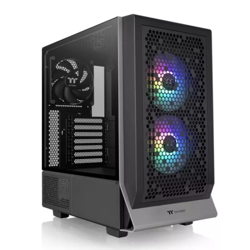 THERMALTAKE Ceres 300 TG ARGB Mid Tower -kotelo – musta