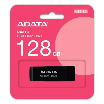 ADATA UC310 USB-muistitikku 128 GB USB Type-A 3.2 Gen 1 (3.1 Gen 1) musta