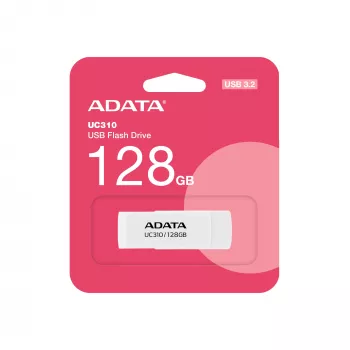 ADATA UC310 USB-muistitikku 128 GB USB Type-A 3.2 Gen 1 (3.1 Gen 1) valkoinen