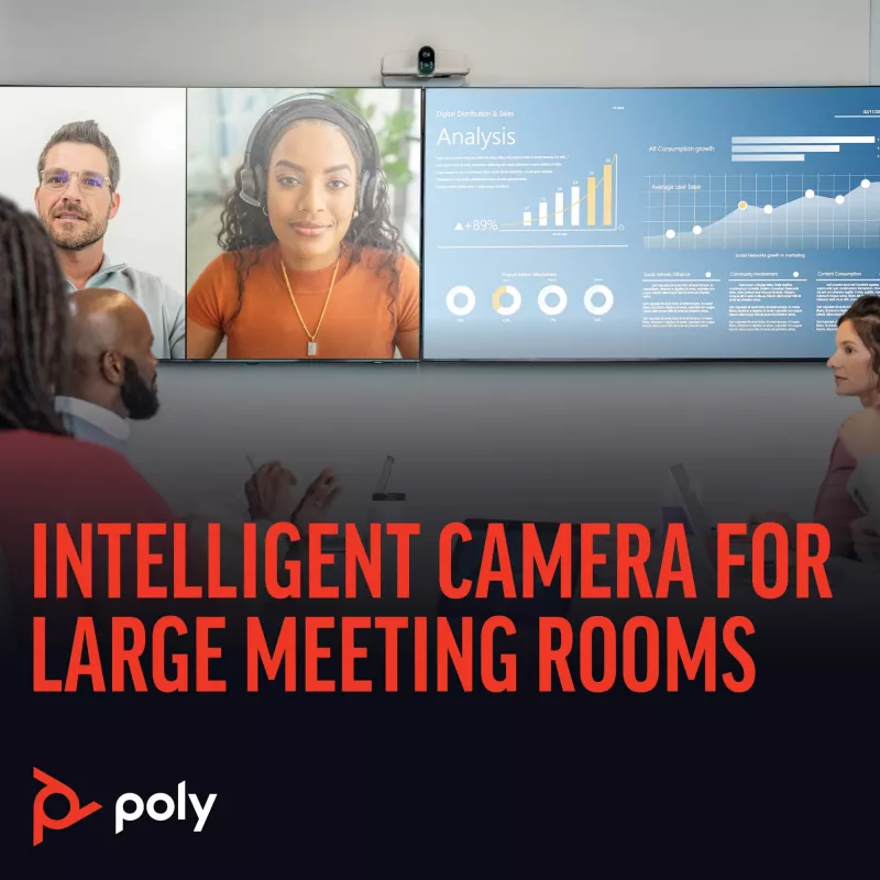 Älykamera POLY Studio E70 20 MP 4K Ultra HD valkoinen