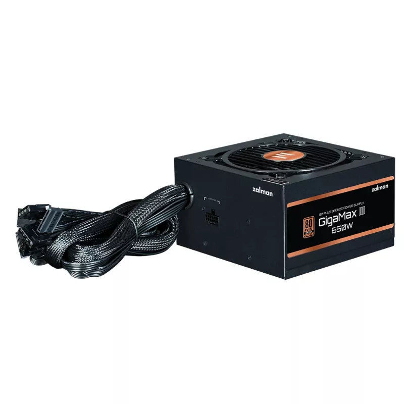 Zalman GigaMax III virtalähde 650 W ATX musta