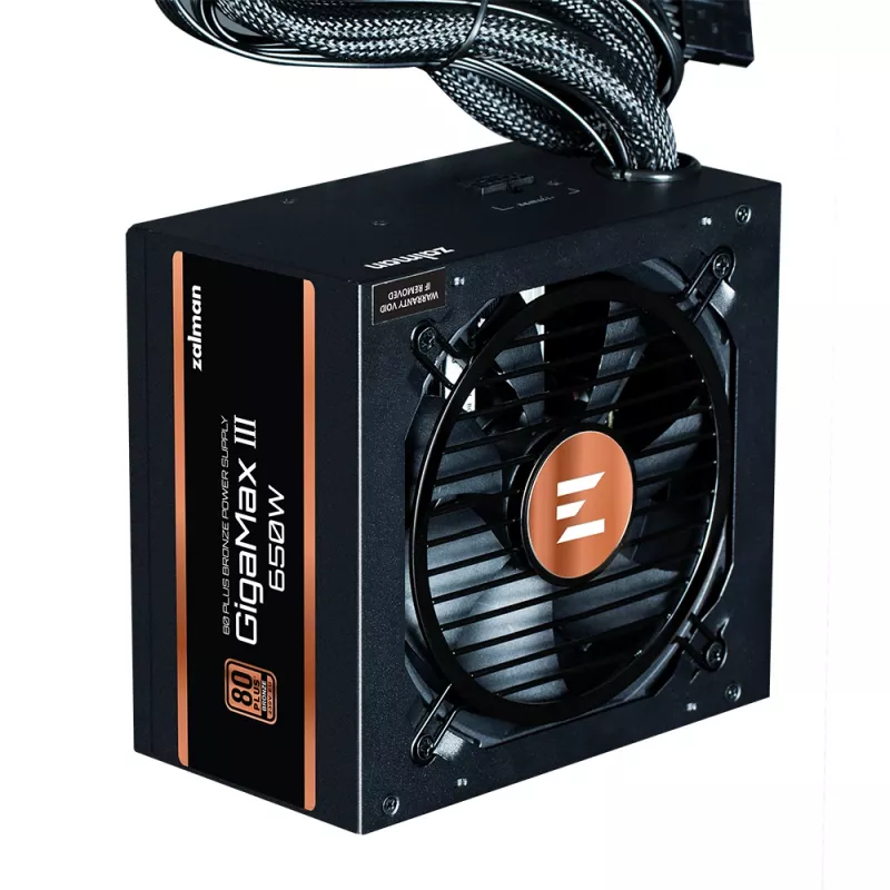 Zalman GigaMax III virtalähde 650 W ATX musta