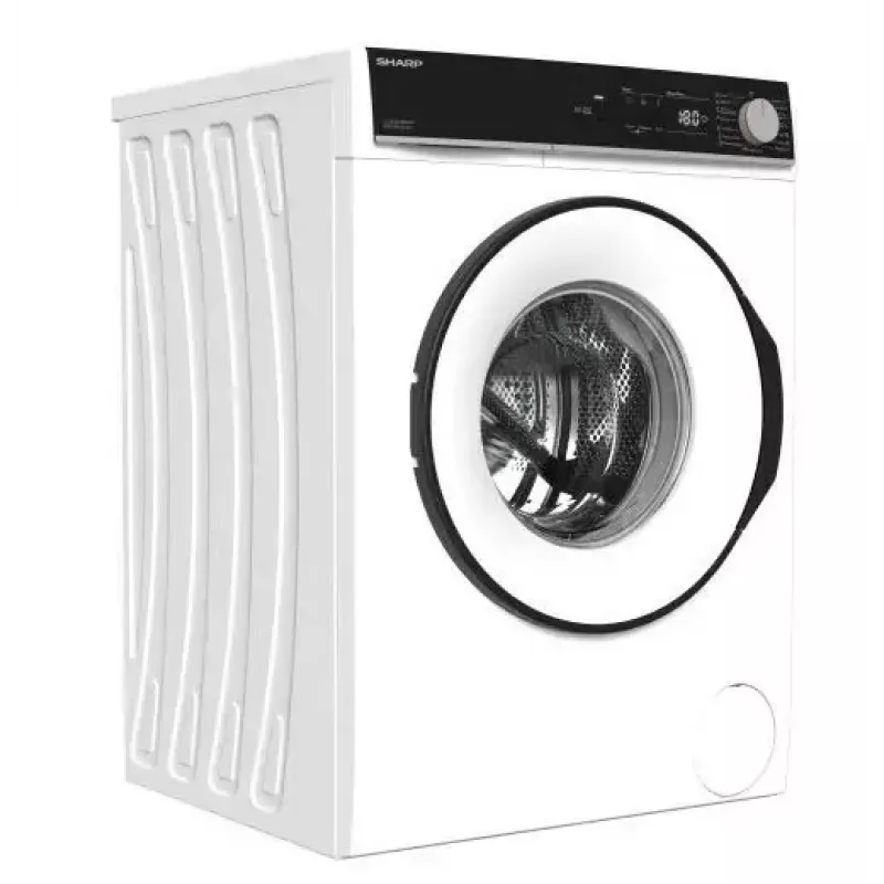 Pesukone Sharp ES-NFA910BW1NA-PL, edestä täytettävä, 9 kg, energiatehokkuusluokka A