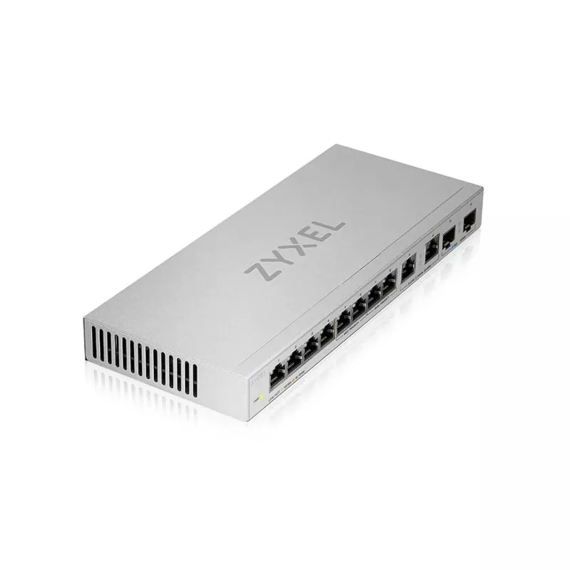 Zyxel XGS1010-12-ZZ0102F verkkokytkin hallitsematon Gigabit Ethernet (10/100/1000) harmaa