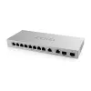 Zyxel XGS1010-12-ZZ0102F verkkokytkin hallitsematon Gigabit Ethernet (10/100/1000) harmaa