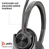 HP Poly Voyager 4320 UC stereo USB-A kuulokemikrofoni +BT700 USB-A adapteri +latausteline