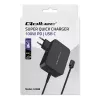 Laturi Qoltec 52388 Indoor Fast Charging 20V 5A musta