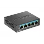 D-Link 5-porttinen 2.5G Multi-Gigabit Desktop -kytkin hallitsematon L2 5x2.5G porttia