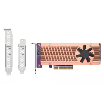 QNAP QM2-2P-384A liitäntäkortit/sovittimet sisäinen M.2 PCIe 3.0 32 Gbit/s