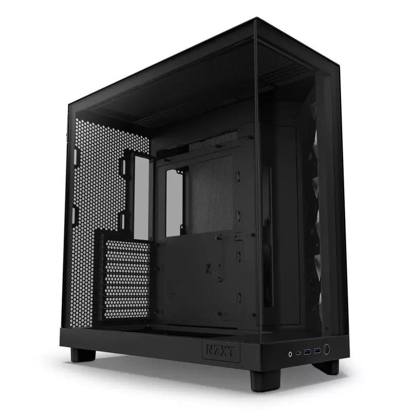 PC-kotelo NZXT H6 Air Flow Midi Tower musta