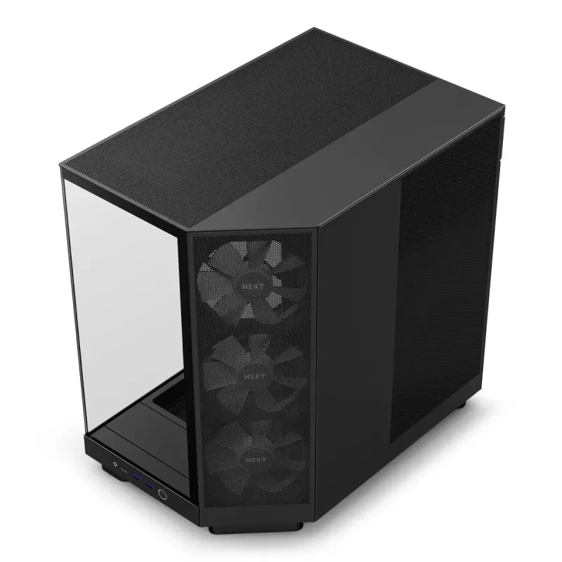 PC-kotelo NZXT H6 Air Flow Midi Tower musta