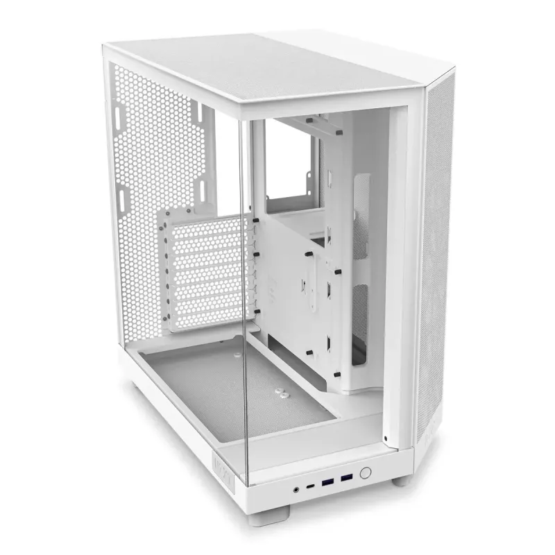 PC-kotelo NZXT H6 Air Flow Midi Tower valkoinen