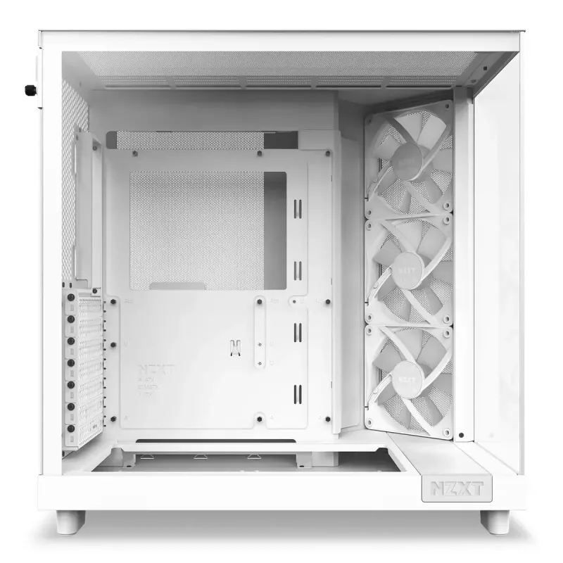 PC-kotelo NZXT H6 Air Flow Midi Tower valkoinen