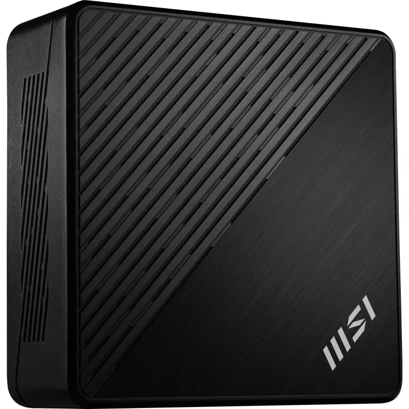 MSI Cubi 5 12M-002EU Intel® Core™ i5 i5-1235U 8 GB DDR4-SDRAM 512 GB SSD Windows 11 Pro Mini-PC musta