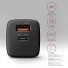 Seinäpistokelaturi Axagon ACU-PQ20 QC3.0 PD Type-C 20W musta