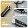 Axagon ADA-HC USB-C - 3,5 mm liitäntä – Hi-Res DAC -audiosovitin, 384 kHz/32 bit, stereo