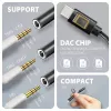 Axagon ADA-HC USB-C - 3,5 mm liitäntä – Hi-Res DAC -audiosovitin, 384 kHz/32 bit, stereo