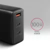 Axagon ACU-DPQ100 PD3.0 & QC 4+ THREE OUTPUTS seinälaturi 100W