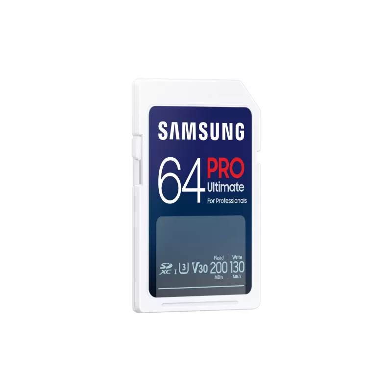 Flash-muisti Samsung 64 GB SDXC UHS-I Class 3 PRO Ultimate