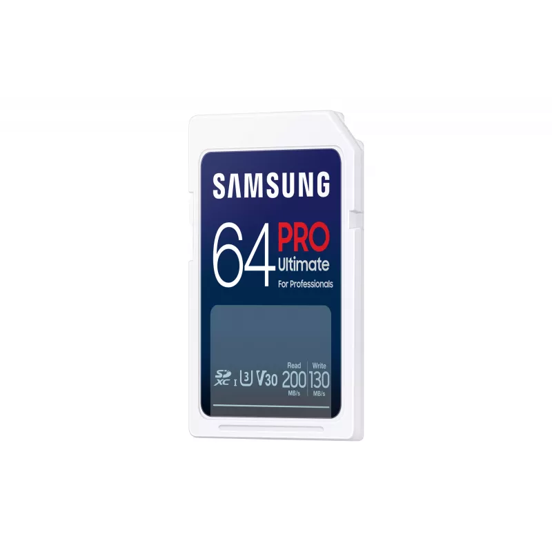 Flash-muisti Samsung 64 GB SDXC UHS-I Class 3 PRO Ultimate