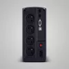 Keskeytymätön virransyöttö CYBERPOWER VP700ELCD-FR 0,7 kVA (390 W), Line-Interactive, 4 Type-E-lähtöä, LCD, USB, RS-232