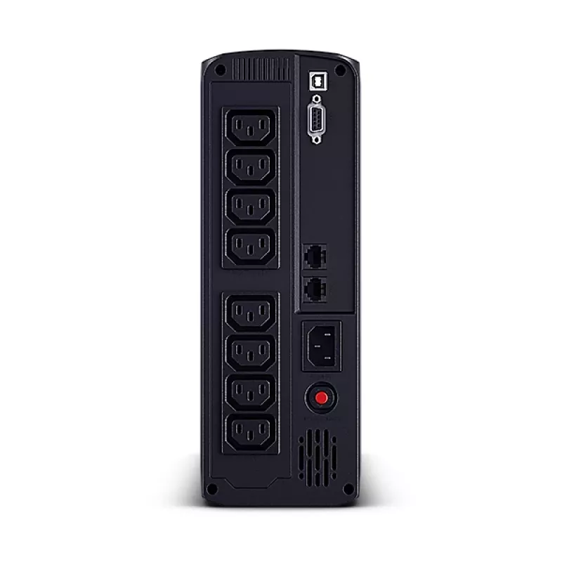 CyberPower VP1200EILCD keskeytymätön virransyöttö (UPS) Line-Interactive 1,2 kVA 720 W 8 AC-lähtöä