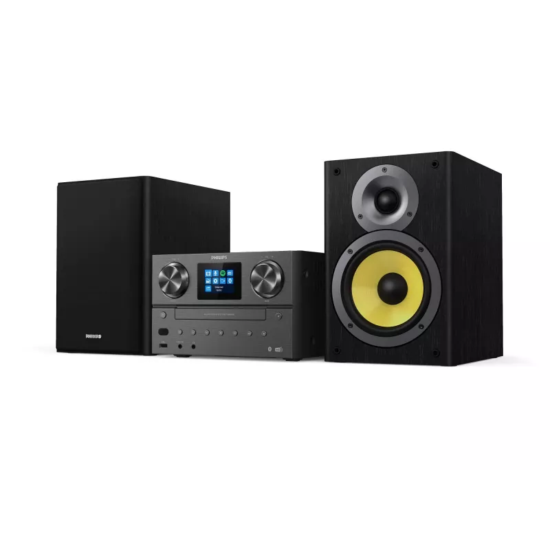 Philips TAM8905 musiikkijärjestelmä internetradiolla, DAB+, Bluetooth, CD, USB ja Spotify Connect