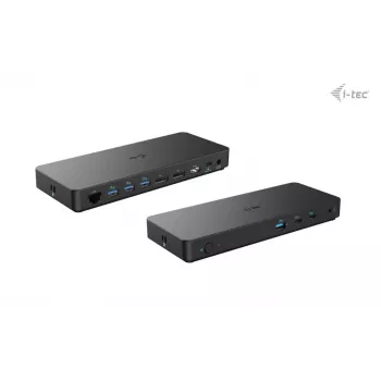 i-tec USB-C Triple Display -telakointiasema Gen 2 Pro + Power Delivery 100W