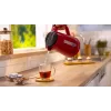 Sähköinen vedenkeitin Bosch TWK1M124 — 1,7 L, 2400 W, punainen, johdoton, 360°-jalusta