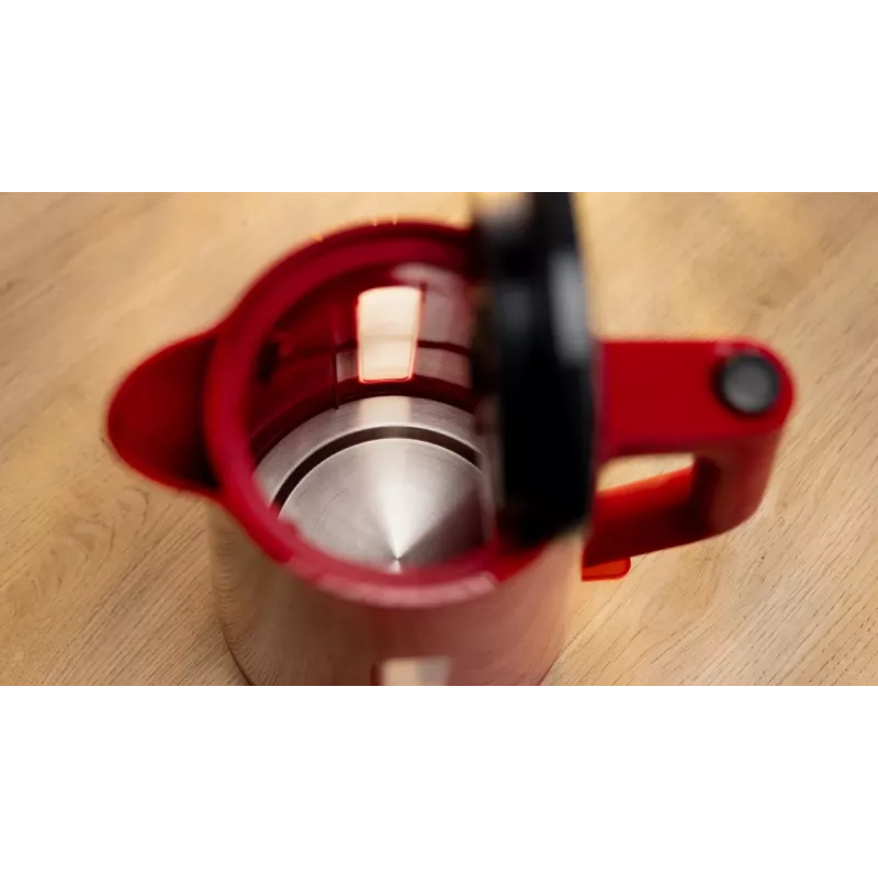 Sähköinen vedenkeitin Bosch TWK1M124 — 1,7 L, 2400 W, punainen, johdoton, 360°-jalusta